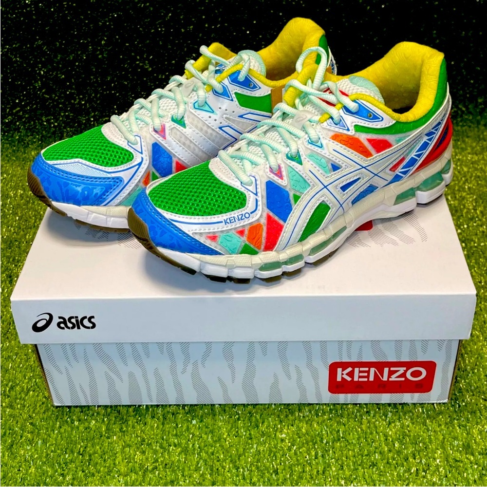 ASICS Kenzo x Gel Kayano 20 Multi Color Size Men's 11 / Women's 12.5  New Paris